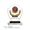 從警10/20/30周年紀(jì)念品，公安民警退休禮品，水晶退休獎(jiǎng)盤供應(yīng)商